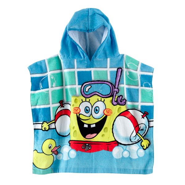 Nick Jr. Spongebob Squarepants Hooded Towel