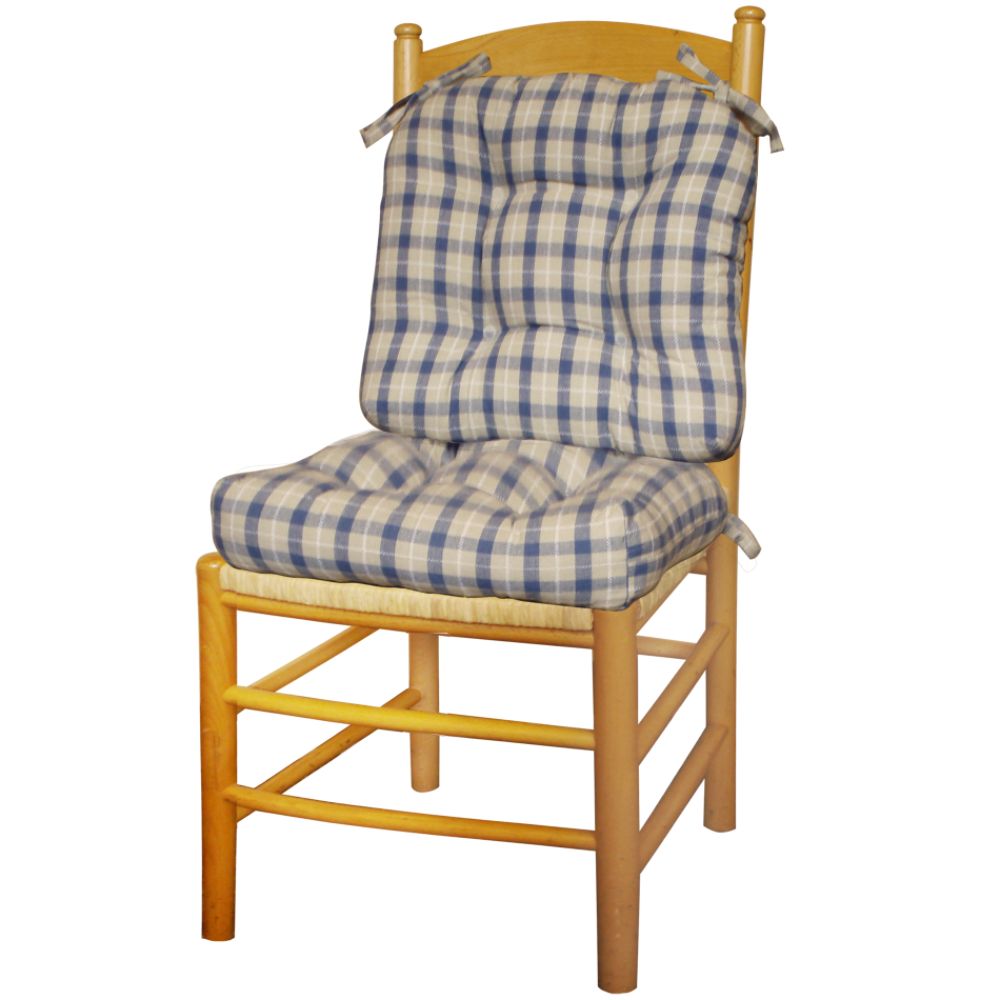 Essential Home Austin Plaid Chairpad- 2pk at Kmart.com