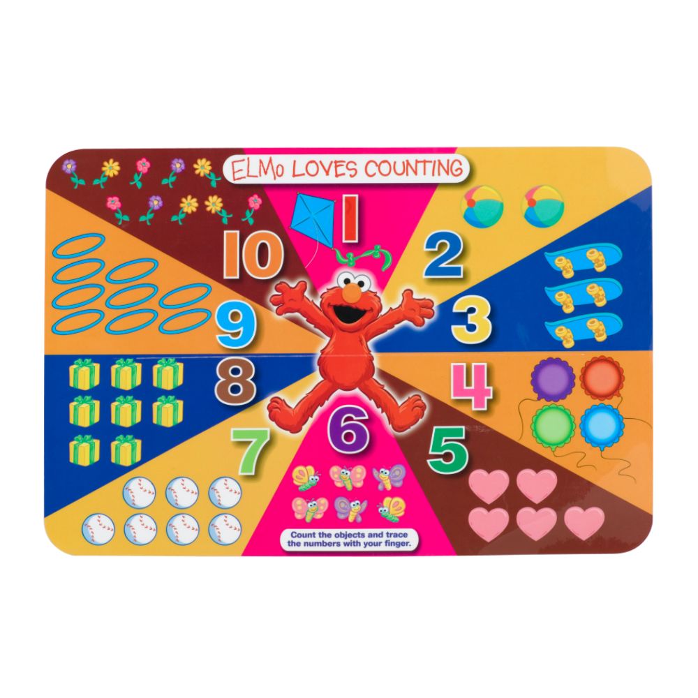 Elmo Counting Placemat
