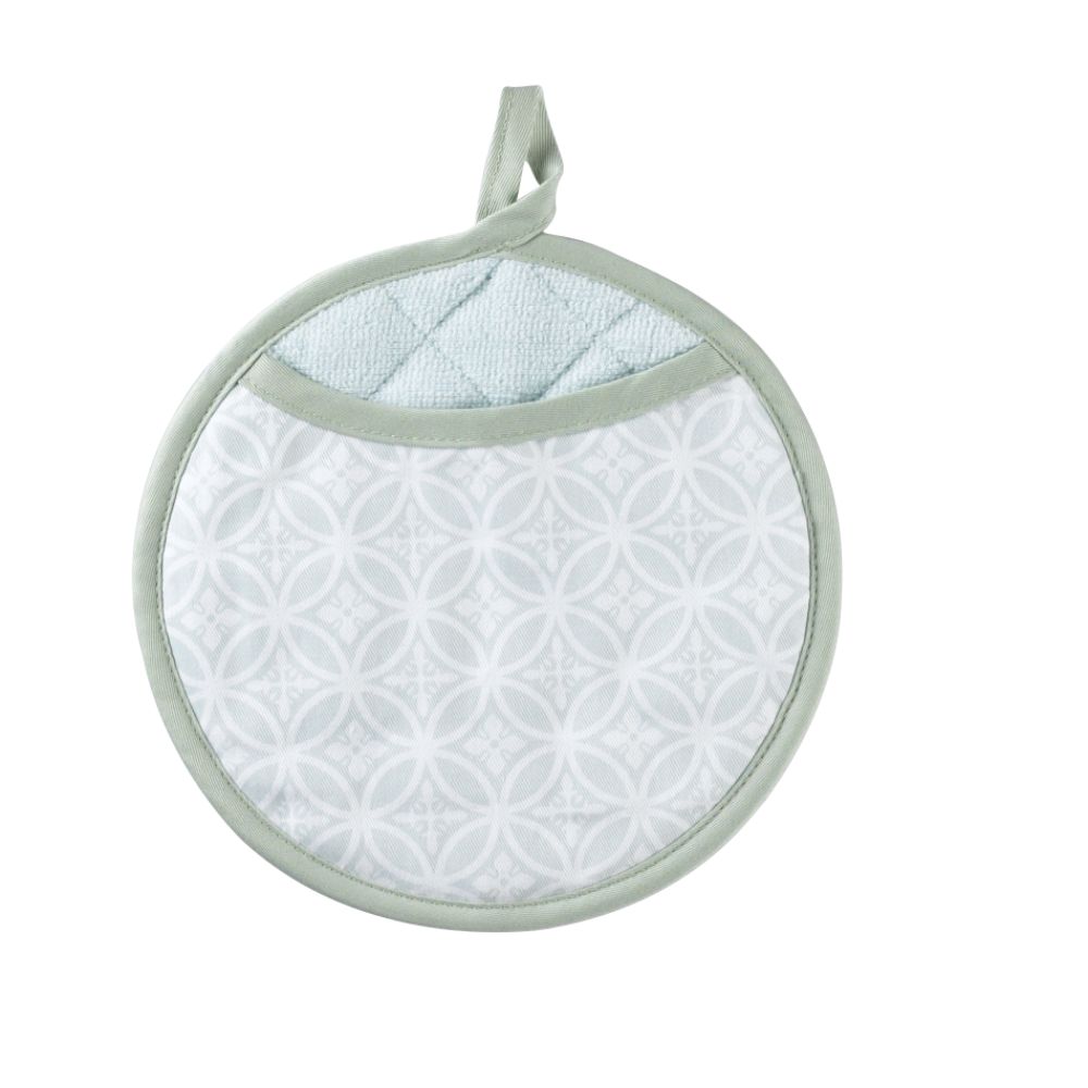 Jaclyn Smith Today Seersucker Potholder With Pocket