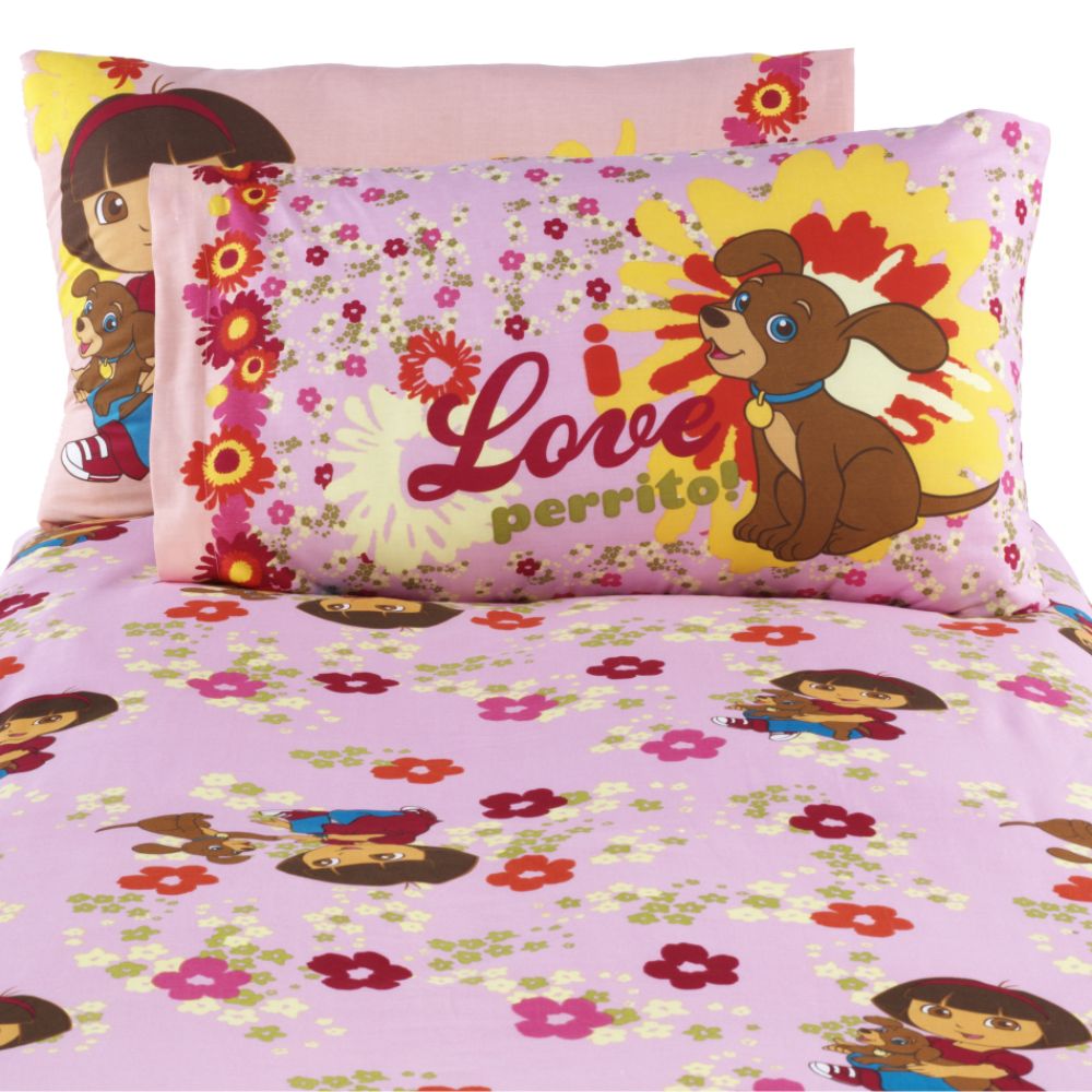 Nickelodeon Dora And Puppy Pillowcase at Kmart.com