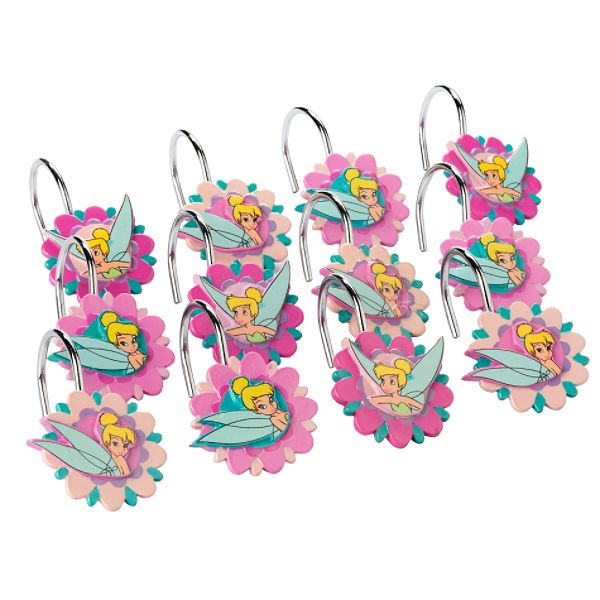 Disney Tinkerbell Shower Curtain Hooks 