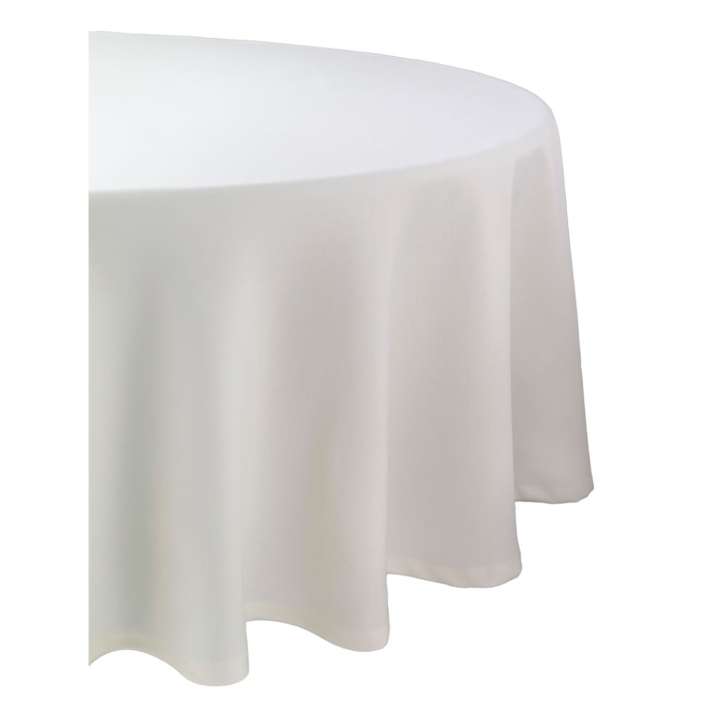 Essential Home 70in Round Ivory Tablecloth at Sears.com