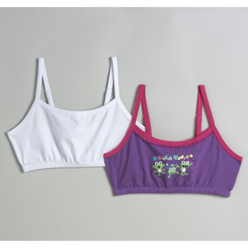 Joe Boxer Girl's Monkey Moon Graphic Racerback Bras