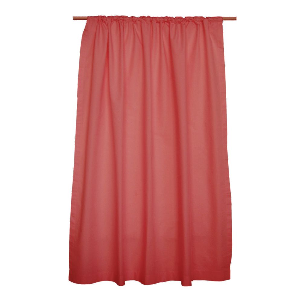 Tadpoles Classics 63 Inch Solid Color Curtain Panels - Set of 2 - Red at Sears.com