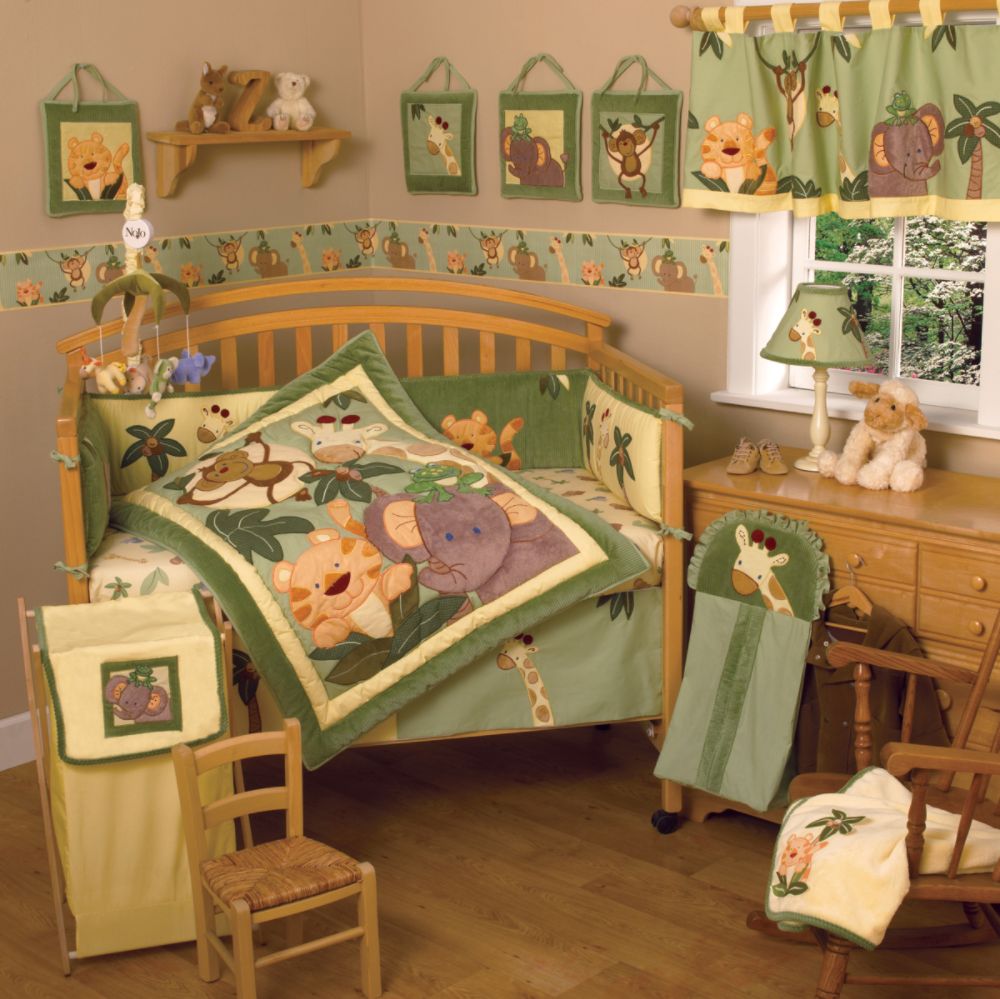 NoJo Jungle Babies 6 Pc. Set