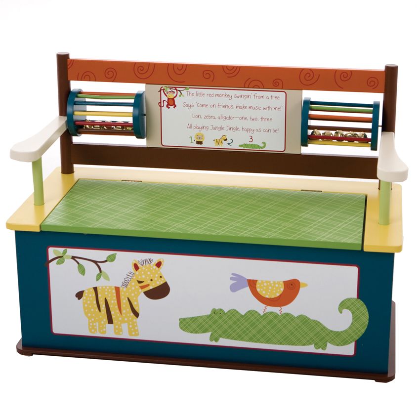 Levels of Discovery Jungle Jingle Bench Seat with Storage at Sears.com