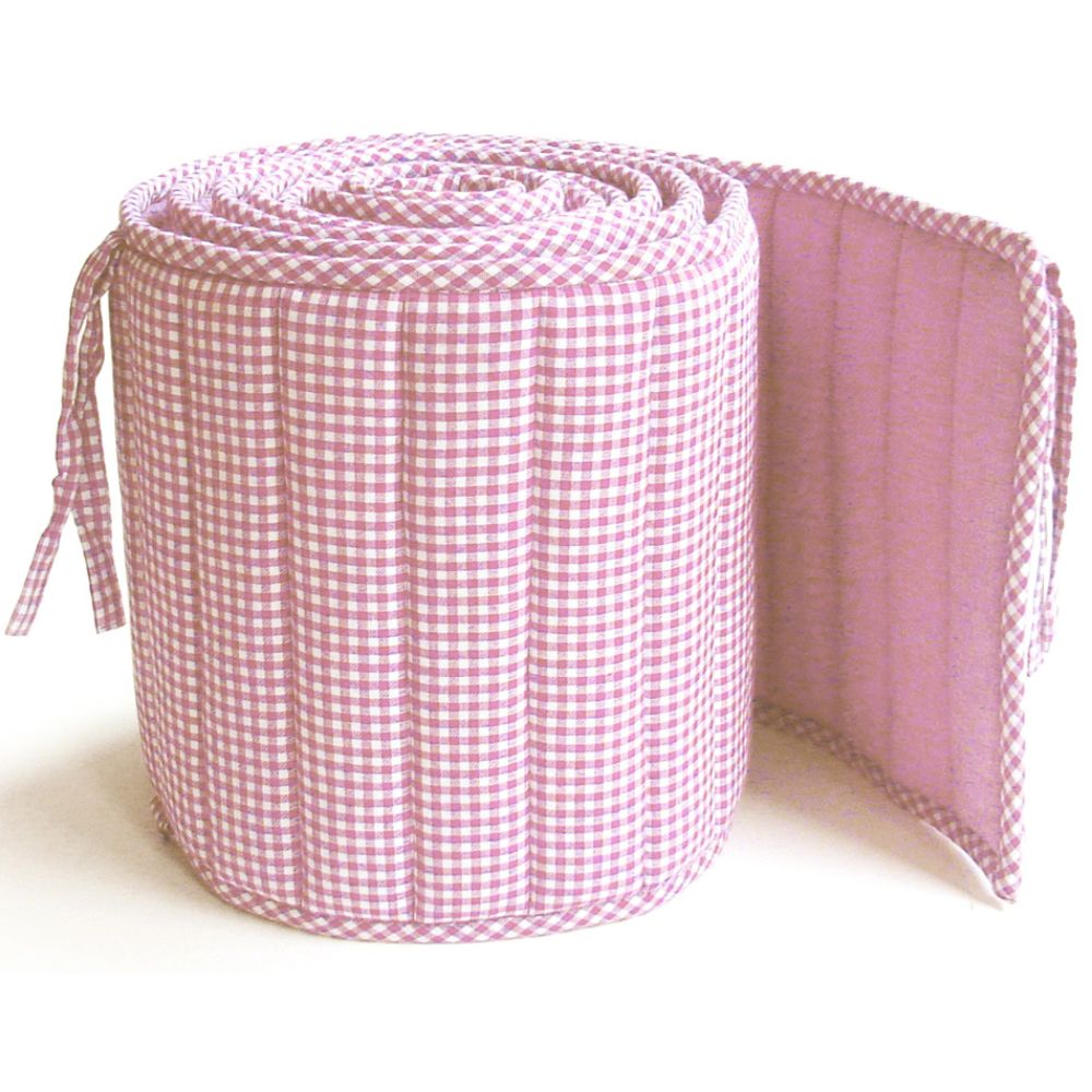 Tadpoles Classics Pink Gingham Crib Bumpers at Kmart.com