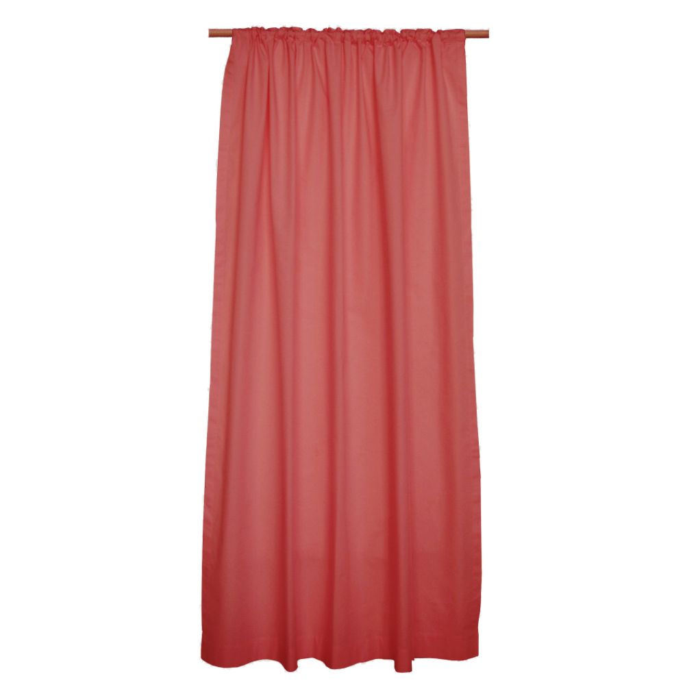 Tadpoles Classic 84" Solid Color Curtain Panels - Set of 2 - Red at Sears.com
