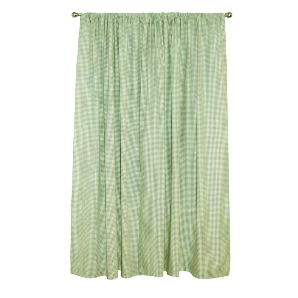 Tadpoles Classics 84 Inch Sage Gingham Rod Pocket Curtain Panels - Set of 2 at Sears.com