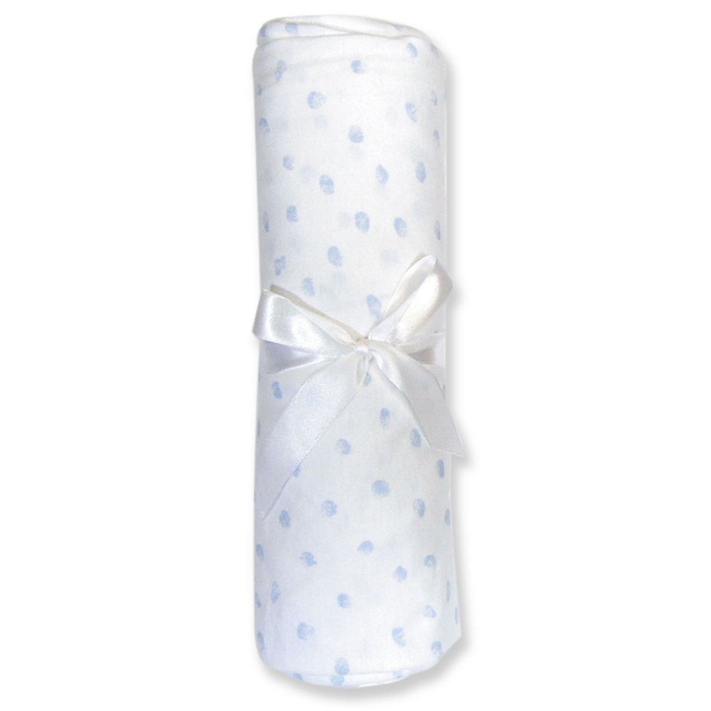 Trend Lab Baby Blue Dot Crib Sheet