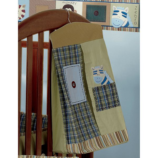 Jungle Faces Diaper Stacker