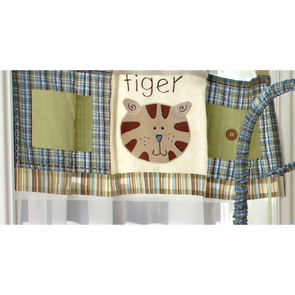 Sumersault Jungle Faces Valance
