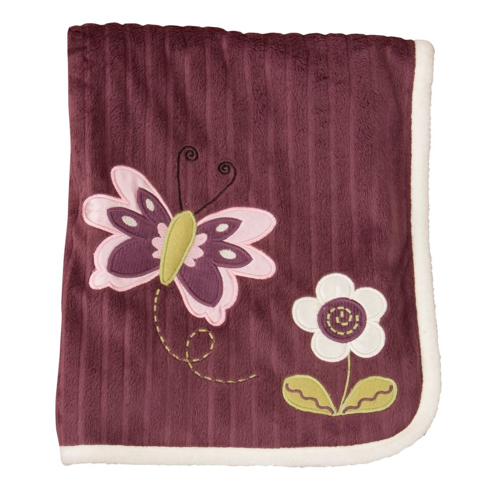 Lambs & Ivy Luv Bugs Ribbed Velour Blanket at Sears.com