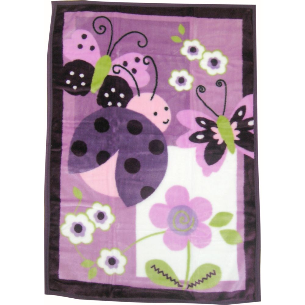 Lambs & Ivy Luv Bugs Hi-Pile Blanket at Sears.com