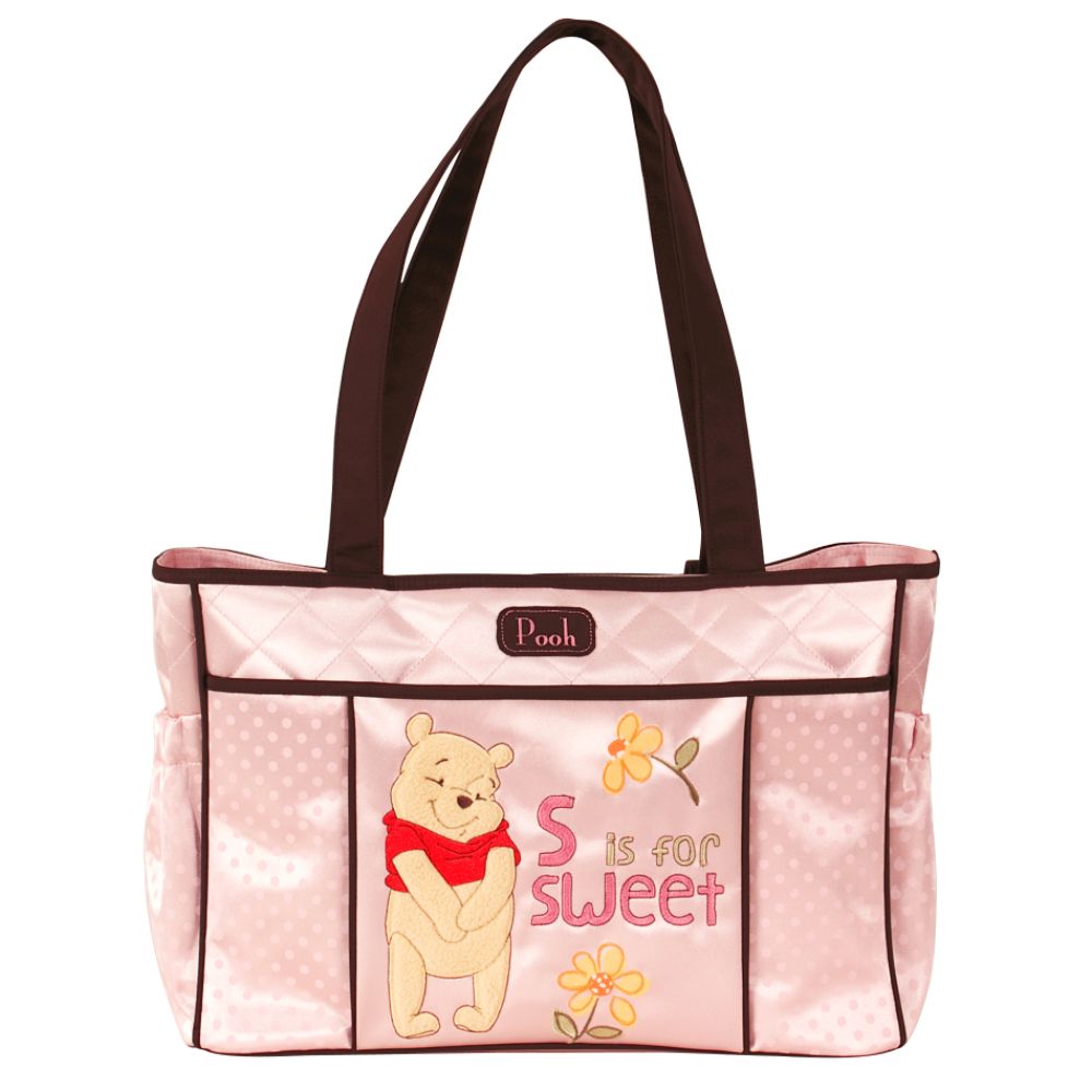 Winnie the Pooh S is for Sweet Pooh Diaper Bag, Lg Tote