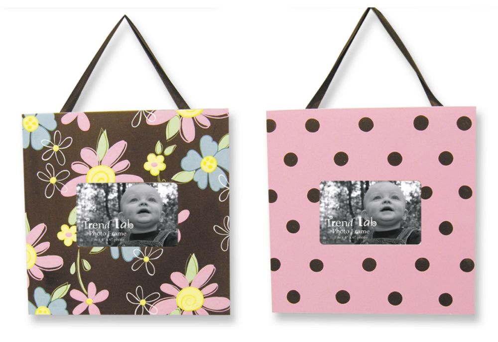 Trend Lab Baby Blossoms 2 Frame Set