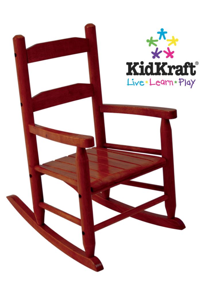 Kidkraft 2-Slat Rocking Chair - Cherry