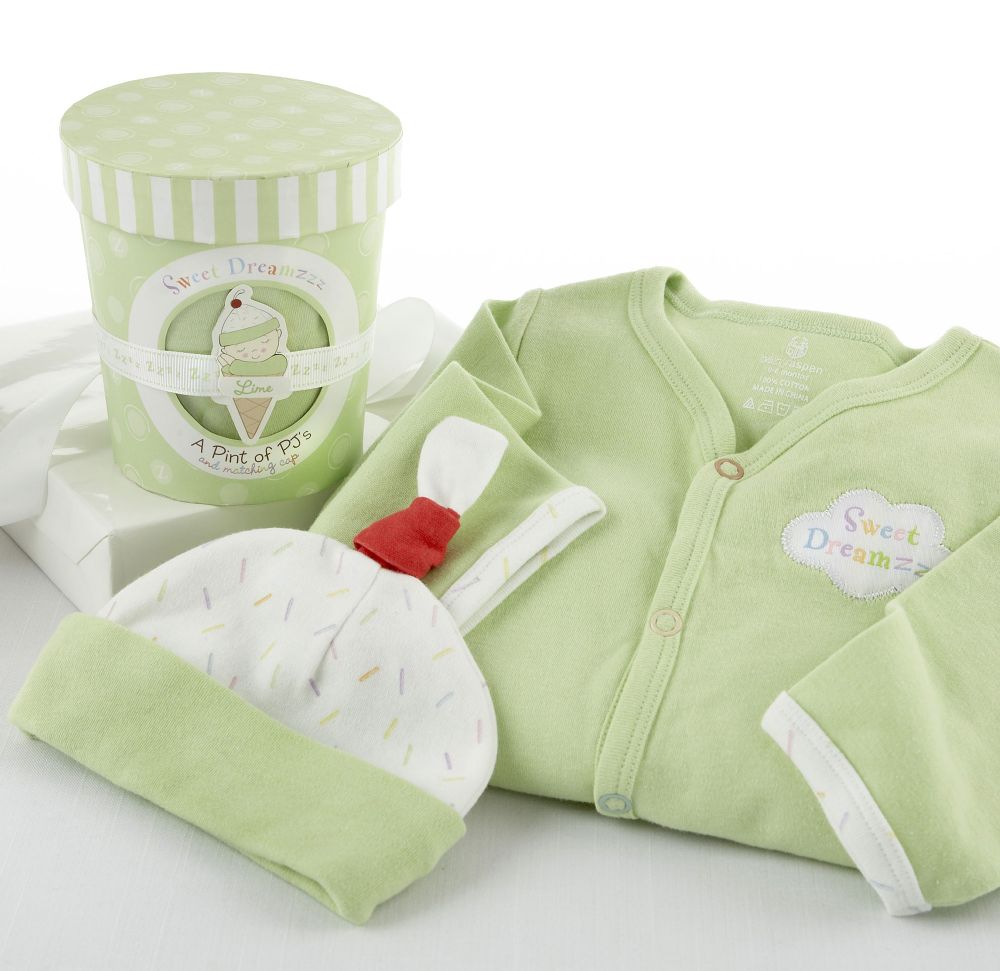 Baby Aspen "Sweet Dreamzzz" A Pint of PJ's Sleep-Time Gift Set, Lime at Kmart.com