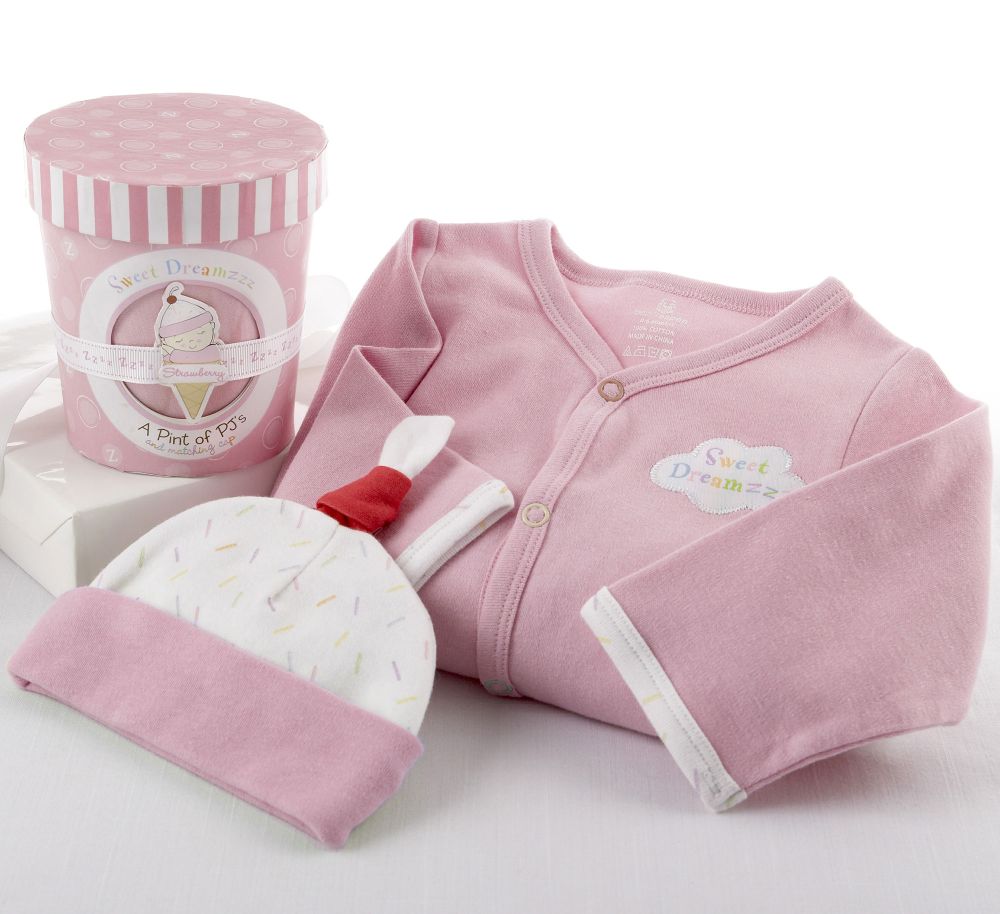 Baby Aspen "Sweet Dreamzzz" A Pint of PJ's Sleep-Time Gift Set, Strawberry at Kmart.com