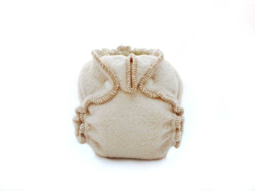 Kissa's Cotton Fleece Fitted Diaper Unbleached - Newborn Size 0 at Kmart.com