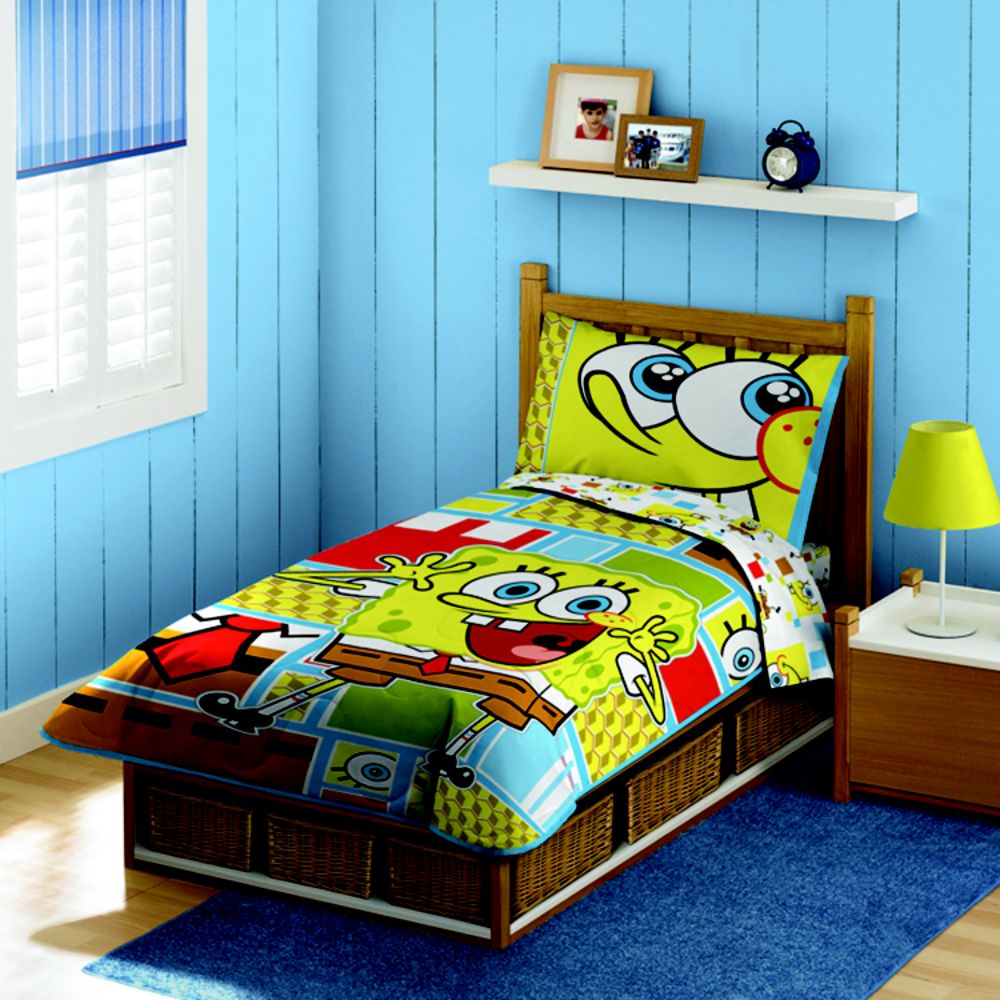 Tinkerbell Queen Size Bedding on Nickelodeon Spongebob Squarepants Toddler Bedding Set