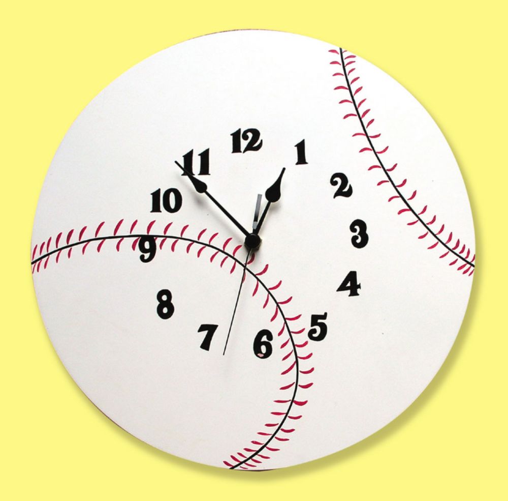 Trend-Lab Baseball Wall Clock