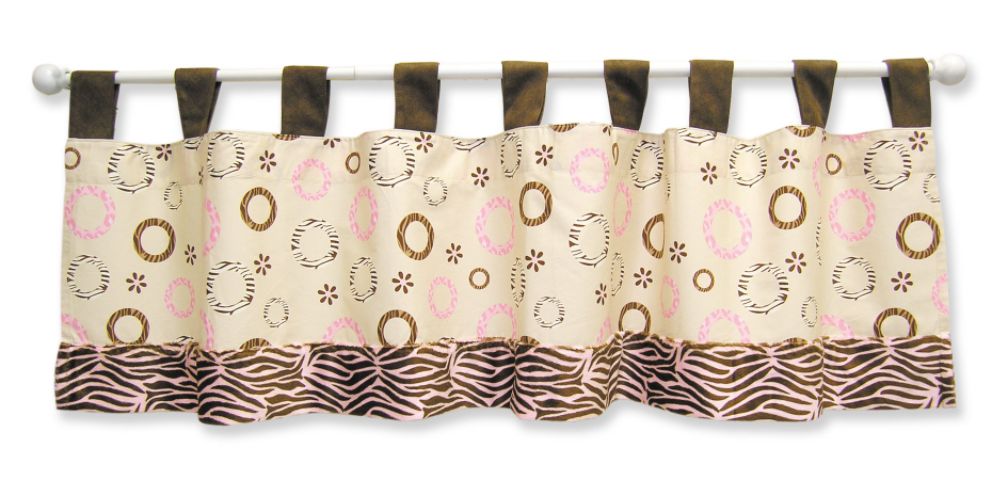 Trend-Lab Sweet Safari Pink Window Valance at Sears.com