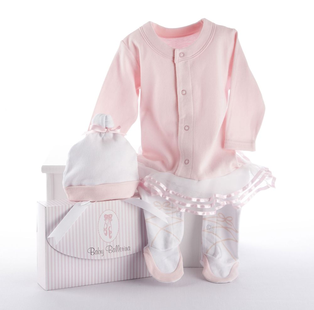 Baby Aspen  Big Dreamzzz  Baby Ballerina TwoPiece Layette Set in