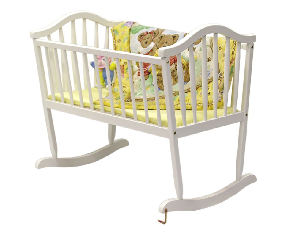 Dream on Me Rocking Cradle, White at Sears.com