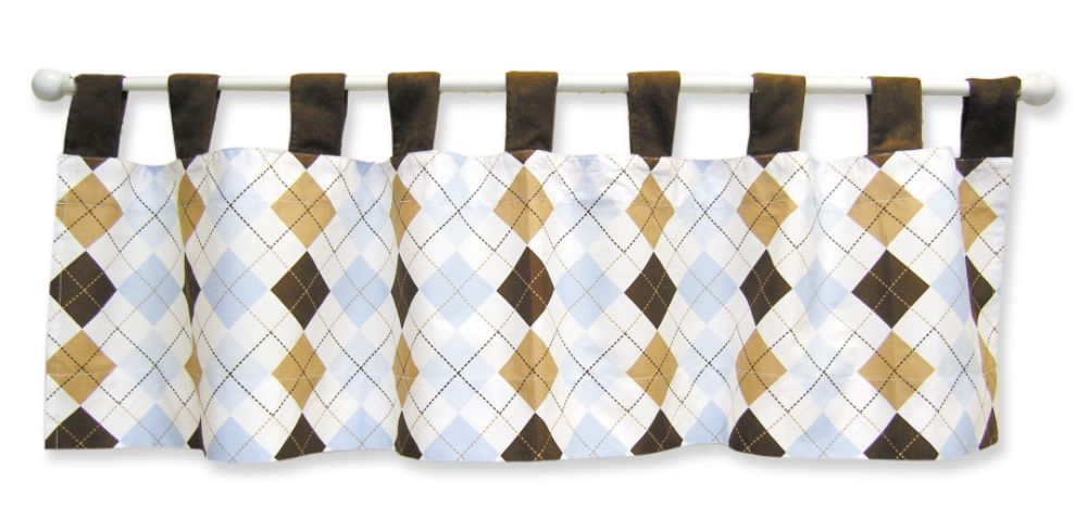 Trend-Lab Window Valance - Prep School Blue at Sears.com
