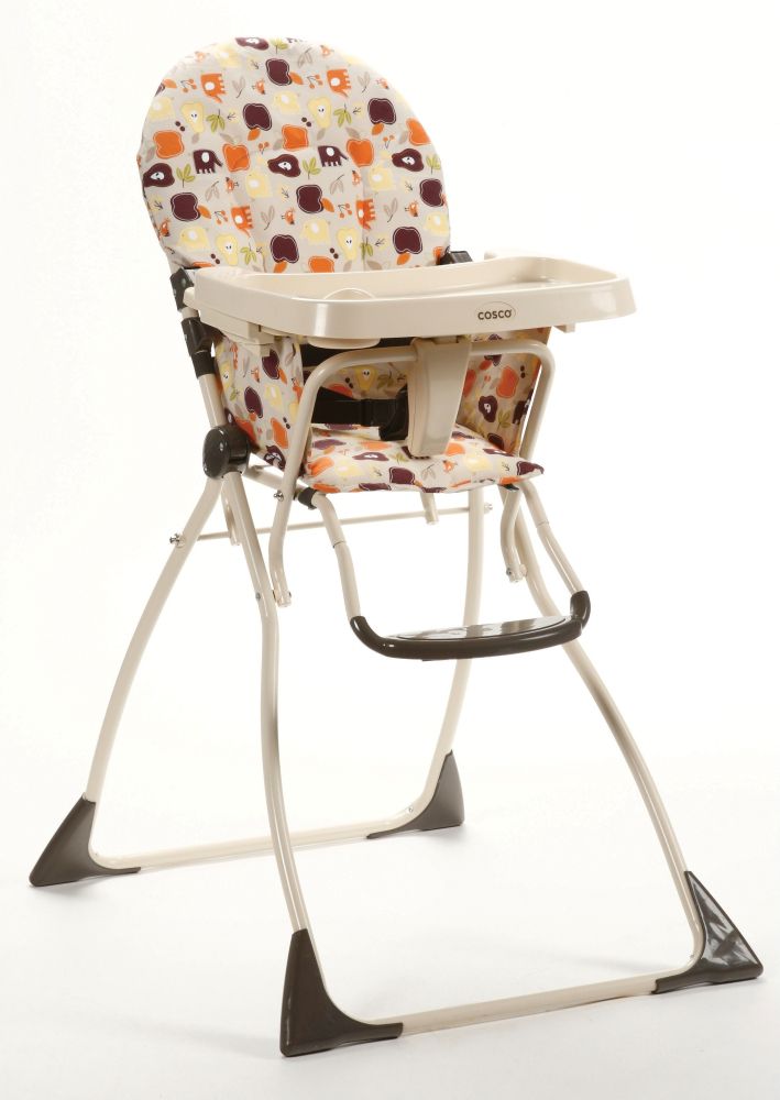 Cosco Flatfold High Chair - Fruity Jungle