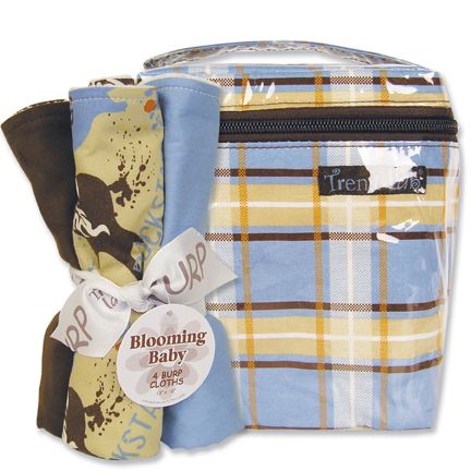 Trend-Lab Rockstar Bottle Bag & Burp Cloth Set at Sears.com