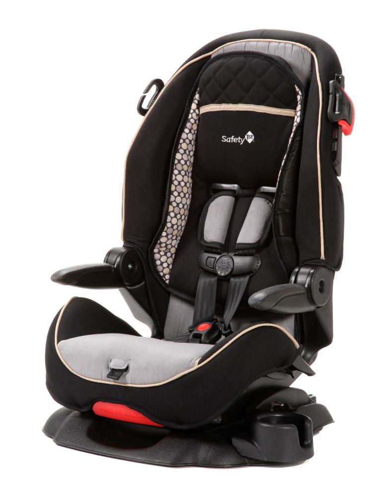 Safety 1st Summit Deluxe High Back Booster Baby Car Seat, Quarry