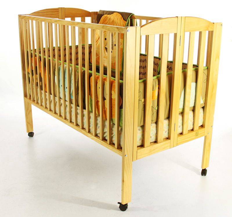 Dream on Me Full Size 2 Position Folding Crib Natural at Kmart.com