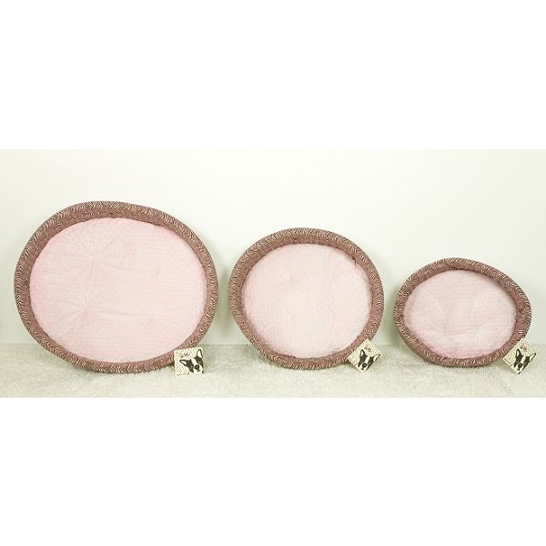 Cotton Tale Tiny Tiger Brown And Pink Petite Round