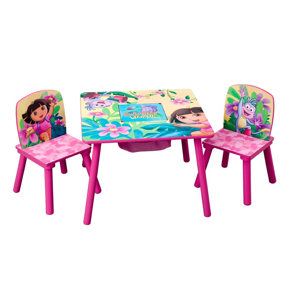Delta Childrens Nickelodeon's Dora the Explorer Square Table and