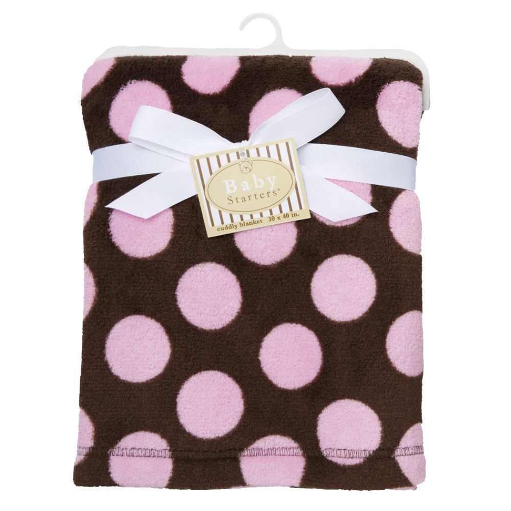 Baby Starters&reg; Plush Blanket with Dot Design at Sears.com