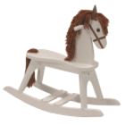 Rocking Horse- White