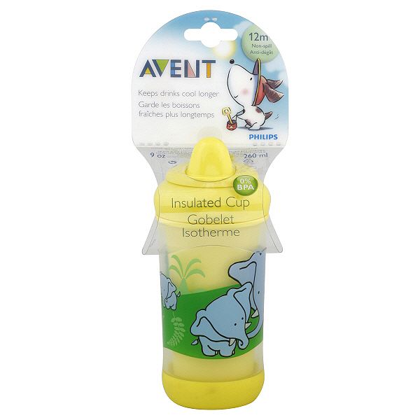 Avent Insulated Cup 9 Oz 12 M 1 Cup