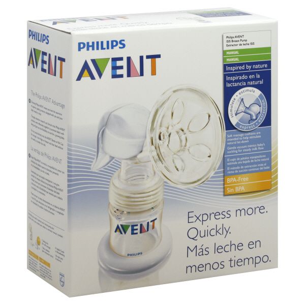 Avent Breast Pump, Manual, 1 pump