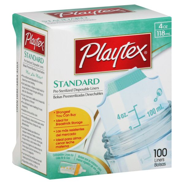 Playtex Disposable Liners, Pre-Sterilized, Standard, 100 liners at Kmart.com
