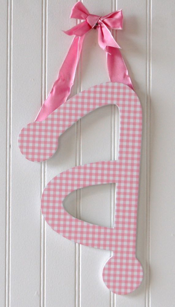 My Baby Sam, Inc. Hanging Blue Gingham A w/Ribbon at Kmart.com