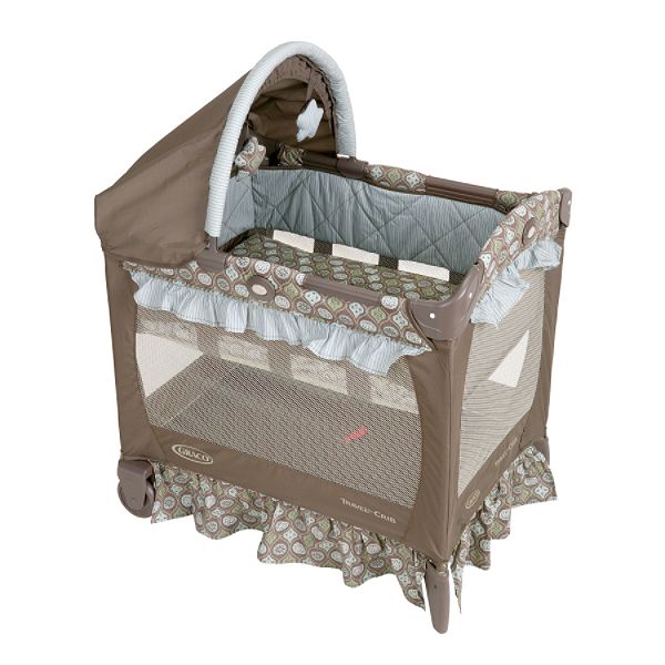 Graco Barcelona Bluegrass Travel Lite Baby Crib