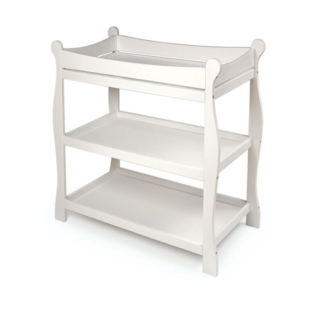 Badger Basket White Sleigh Style Changing Table at Kmart.com