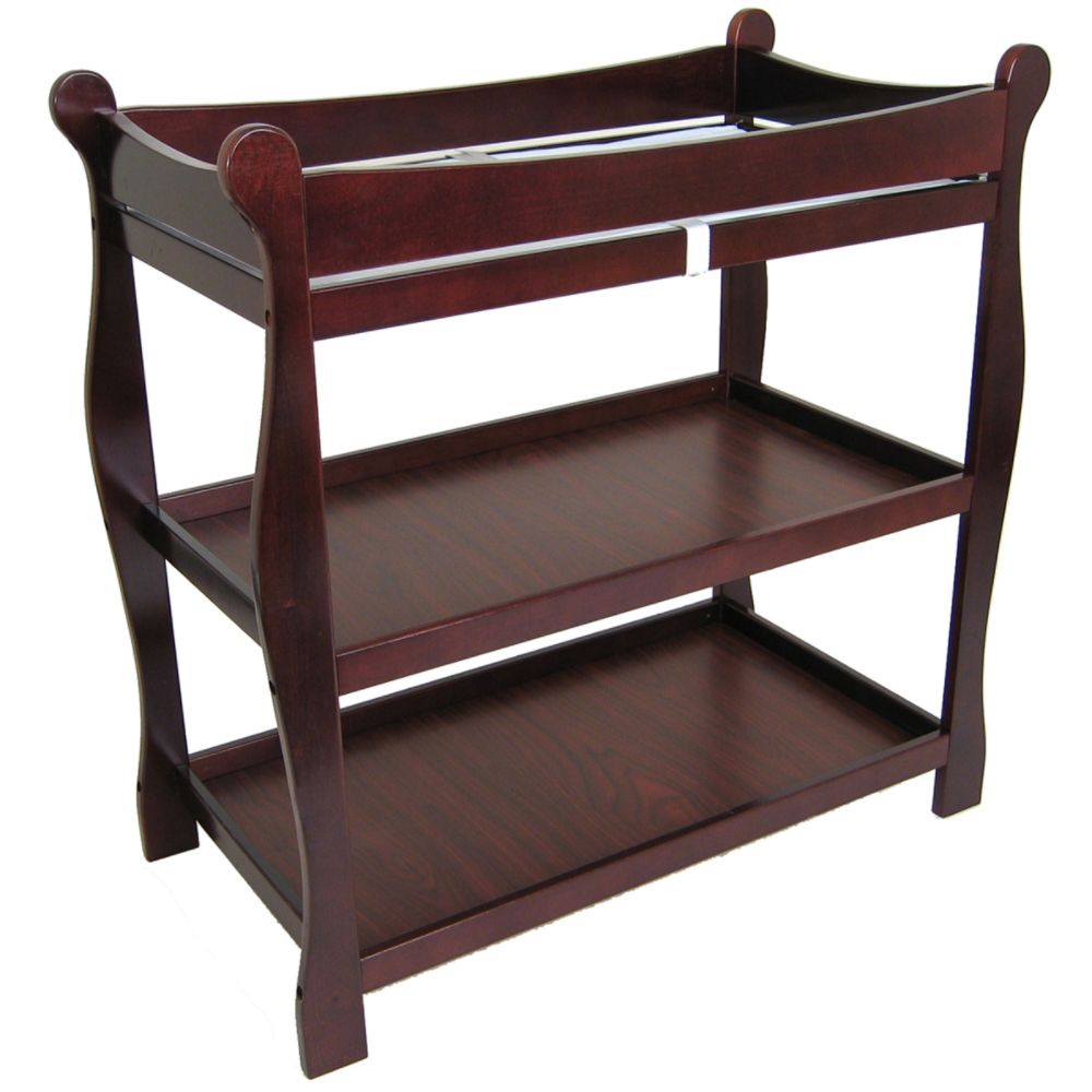 Badger Basket Cherry Sleigh Style Changing Table at Kmart.com