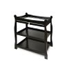 Black Sleigh Style Changing Table
