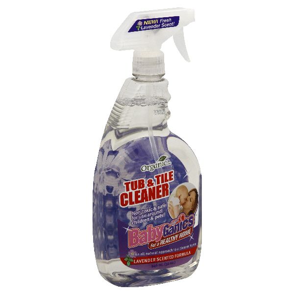 BabyGanics Tub & Tile Cleaner, Lavender Scented Formula, 32 oz (946 ml)