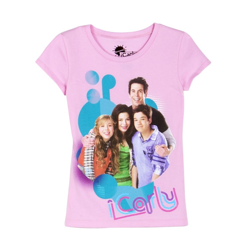 Nickelodeon Girl's Icarly Friends Graphic Tee