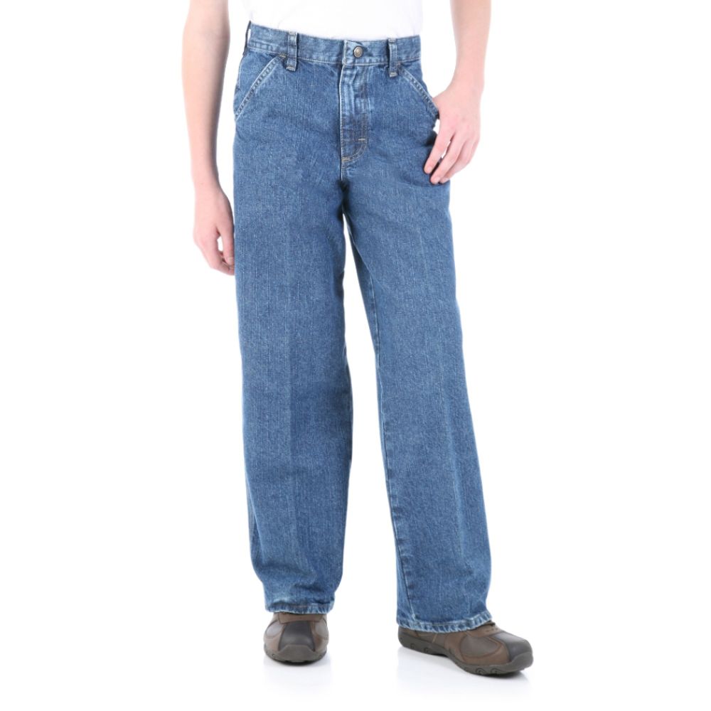 Wrangler Boy's Husky Solid Carpenter Jeans at Kmart.com